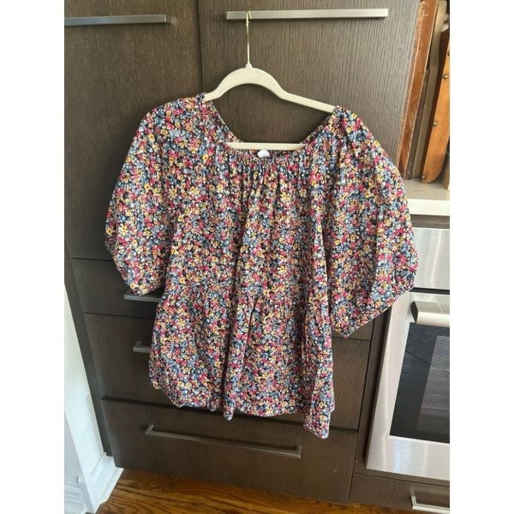 Old navy smocked peplum blouse size 3XL